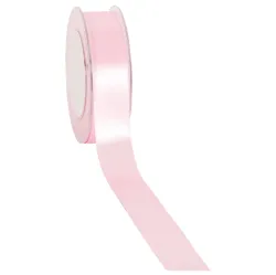 Double Faced Satin Ribbon; Pale Pink